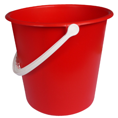Hand Bucket 10L Red