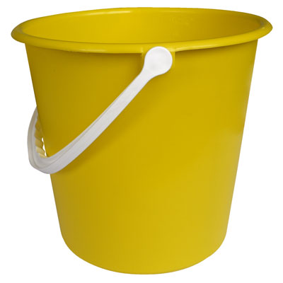 Hand Bucket 10L Yellow