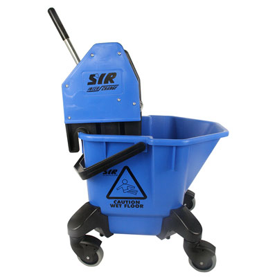 Kentucky Mop Bucket on Wheels with Wringer 20L Blue 