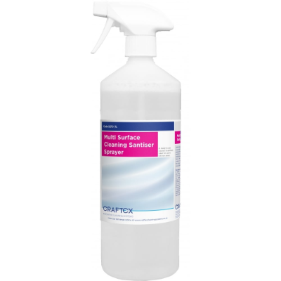 Craftex Multi Surface Cleaning Sanitiser Sprayer 1L