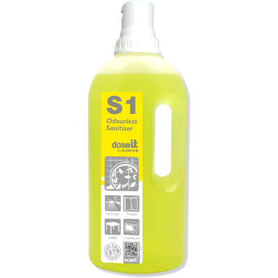 Clover DoseIt S1 Hard Surface Cleaner/Sanitiser 1L