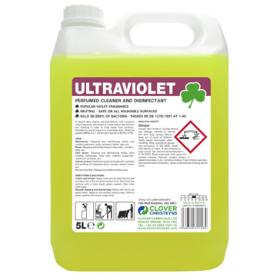 Clover ULTRAVIOLET Cleaner and Disinfectant 5L