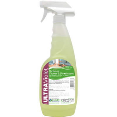 Clover ULTRAVIOLET RTU Cleaner and Disinfectant 750ml