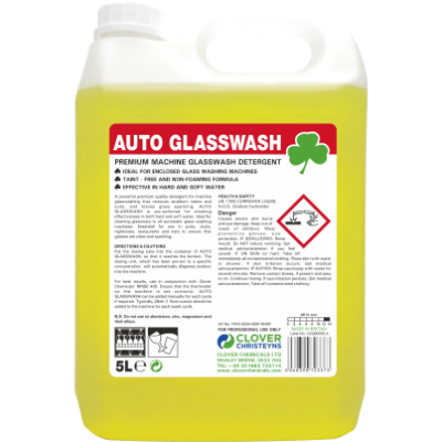 Clover Auto Glasswash Premium Detergent 5L