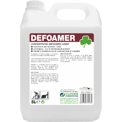 Clover DEFOAMER Concentrated Defoaming Agent 5L