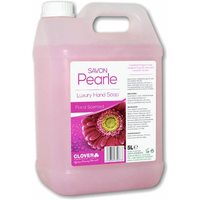 Clover SAVON PEARLE (Pink) Handsoap 5L