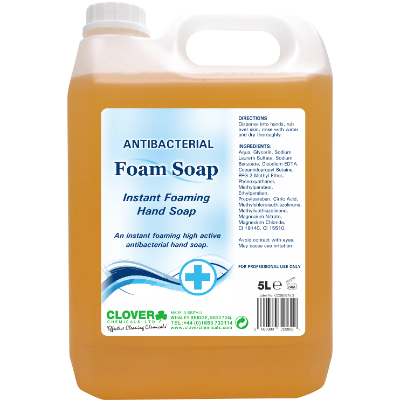 Clover Anti-Bacterial Foam Soap 5L