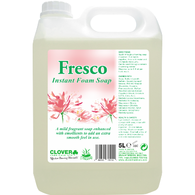Clover FRESCO Instant Foam Soap 5L