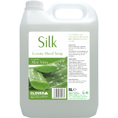 Clover SILK Aloe Hand Soap 5L