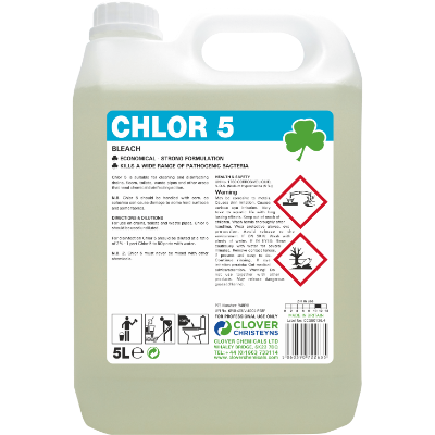 Clover CHLOR5 Disinfectant 5L