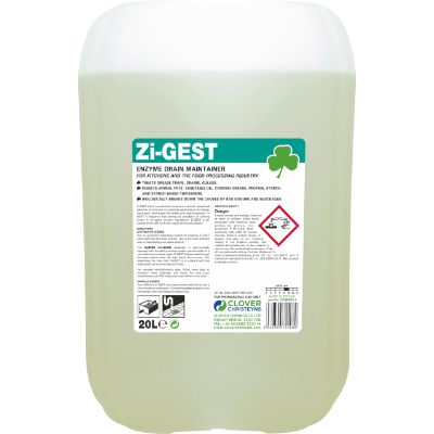 Clover ZI-GEST Enzyme Drain Maintainer 20L
