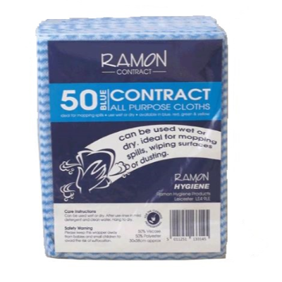 All Purpose Cloths Ramon 'Contract' BLUE