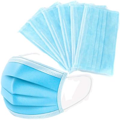 Disposable Face Masks, 3 Layer