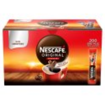 NESCAFE Original Instant Coffee 200 One Mug Sachets
