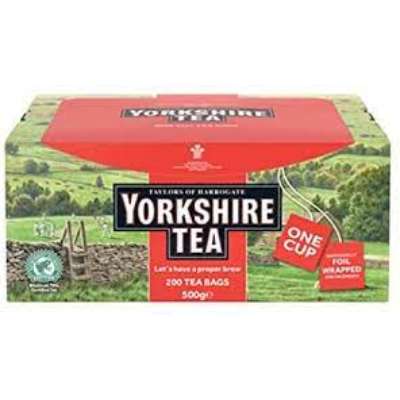 YORKSHIRE TEA 200 Tea Bags 625g