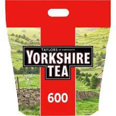 YORKSHIRE TEA 600 Tea Bags 1.875kg