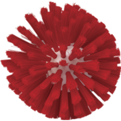 Vikan Meat Mincer Brush 130mm Dia, Medium RED