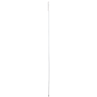 Vikan Flexible handle, Nylon 6mm Dia, 1505mm, WHITE