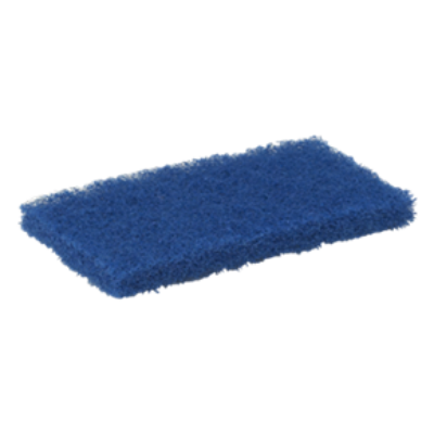 Vikan Medium Scouring Pad 245mm, BLUE