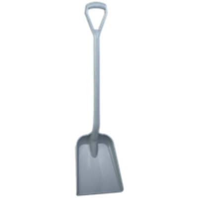 Vikan Small One Piece Shovel D Grip, 321 x 271 x 50mm, 1040mm, PINK
