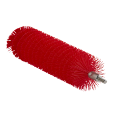 Vikan Tube Brush f/flexible handle 40mm Dia, 200mm, Medium RED