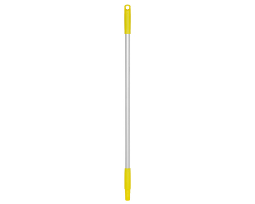 Vikan Aluminium Handle 22mm Dia, 840mm, YELLOW