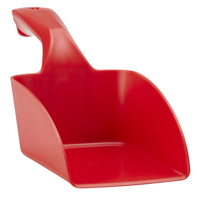 Vikan Hand Scoop 1 Litre, 350mm, RED