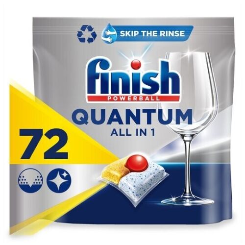 Finish Quantum Dishwasher Tablets Pk 72