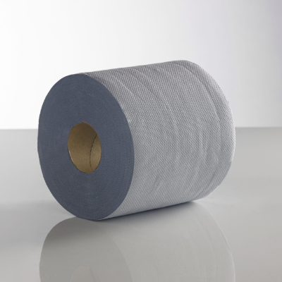Centrefeed Rolls 2 Ply Blue Laminated Embossed 500 Sheet 166mm * 85m