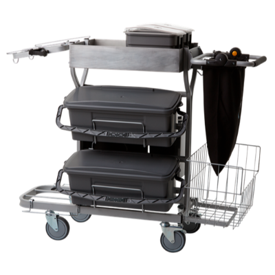 Vikan Compact Cleaning Trolley Plus , 40 cm, Grey	