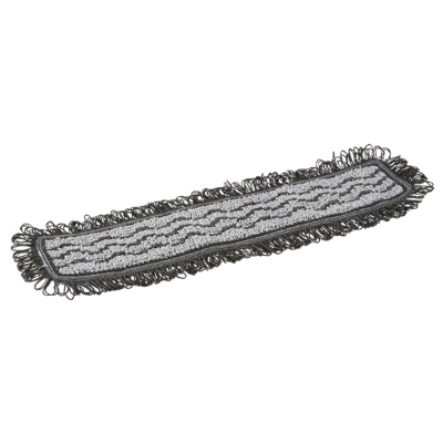 Vikan Damp 42 Dark microfiber mop, Hook & loop, 25 cm, Grey